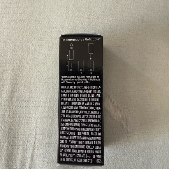Givenchy Rechargeable Lipstick Case - Black #10 Baume - Picture 2 of 10